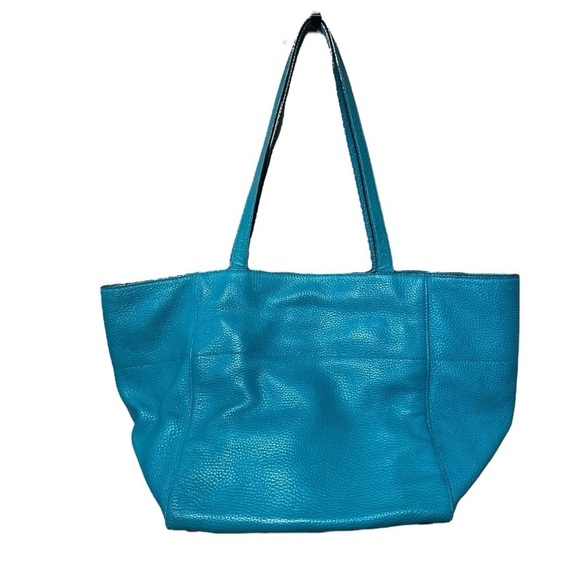 EUC - Prada Vitello Daino Tote Bag - turquoise - Picture 2 of 13